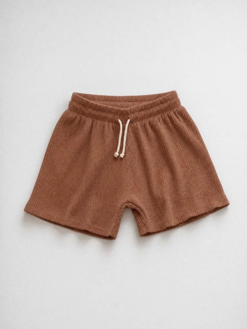 The Ribbed Short Baby - Clay